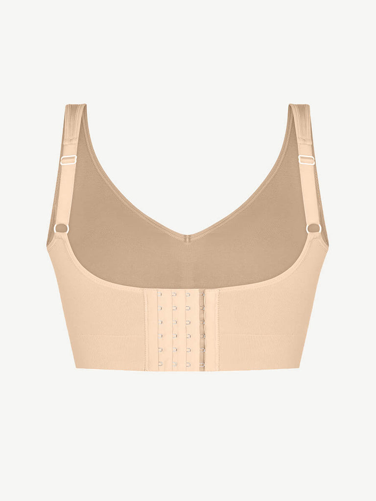 mless Breast Support Back Fat Reduction Inner Bra With Removable cups