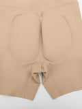 -cut Back Body Shaper with Built-in Removable Fake Buttocks and Crotch Pads