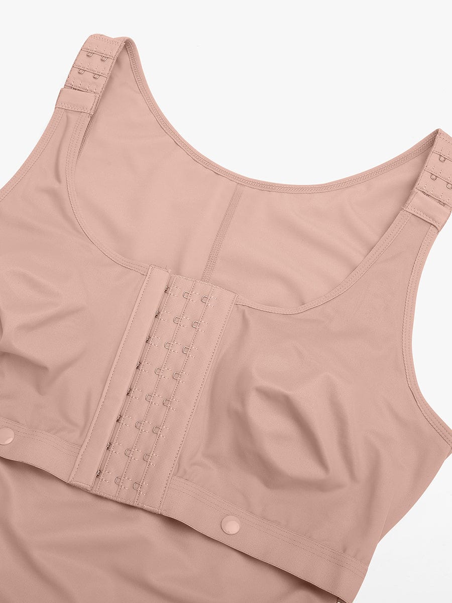 t-Operative Breast-Covering Side-Zip Body Shaper