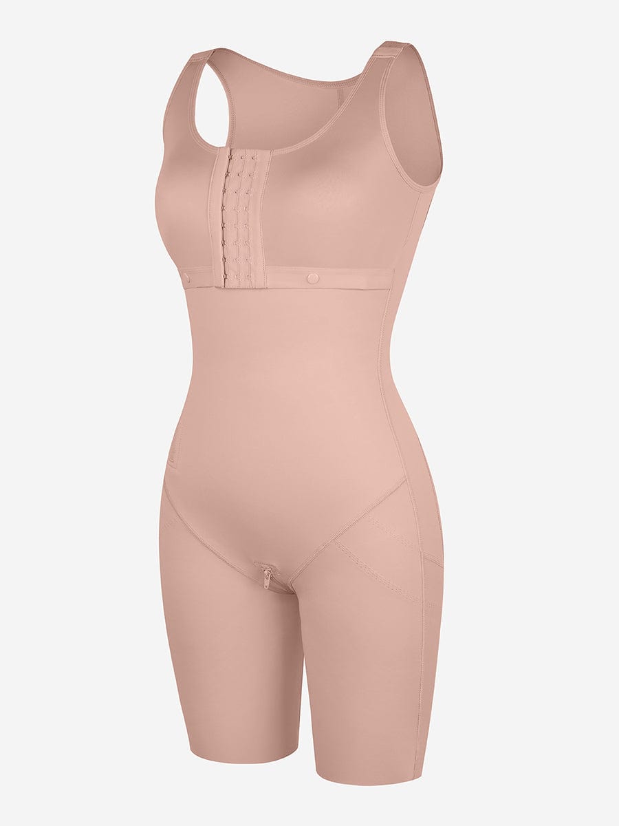 t-Operative Breast-Covering Side-Zip Body Shaper