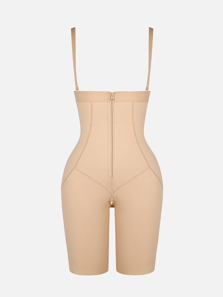 y Shaper clips inside for post-operative wear and removable shoulder straps