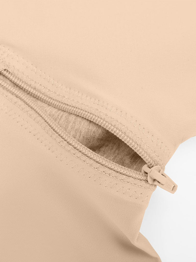 y Shaper clips inside for post-operative wear and removable shoulder straps