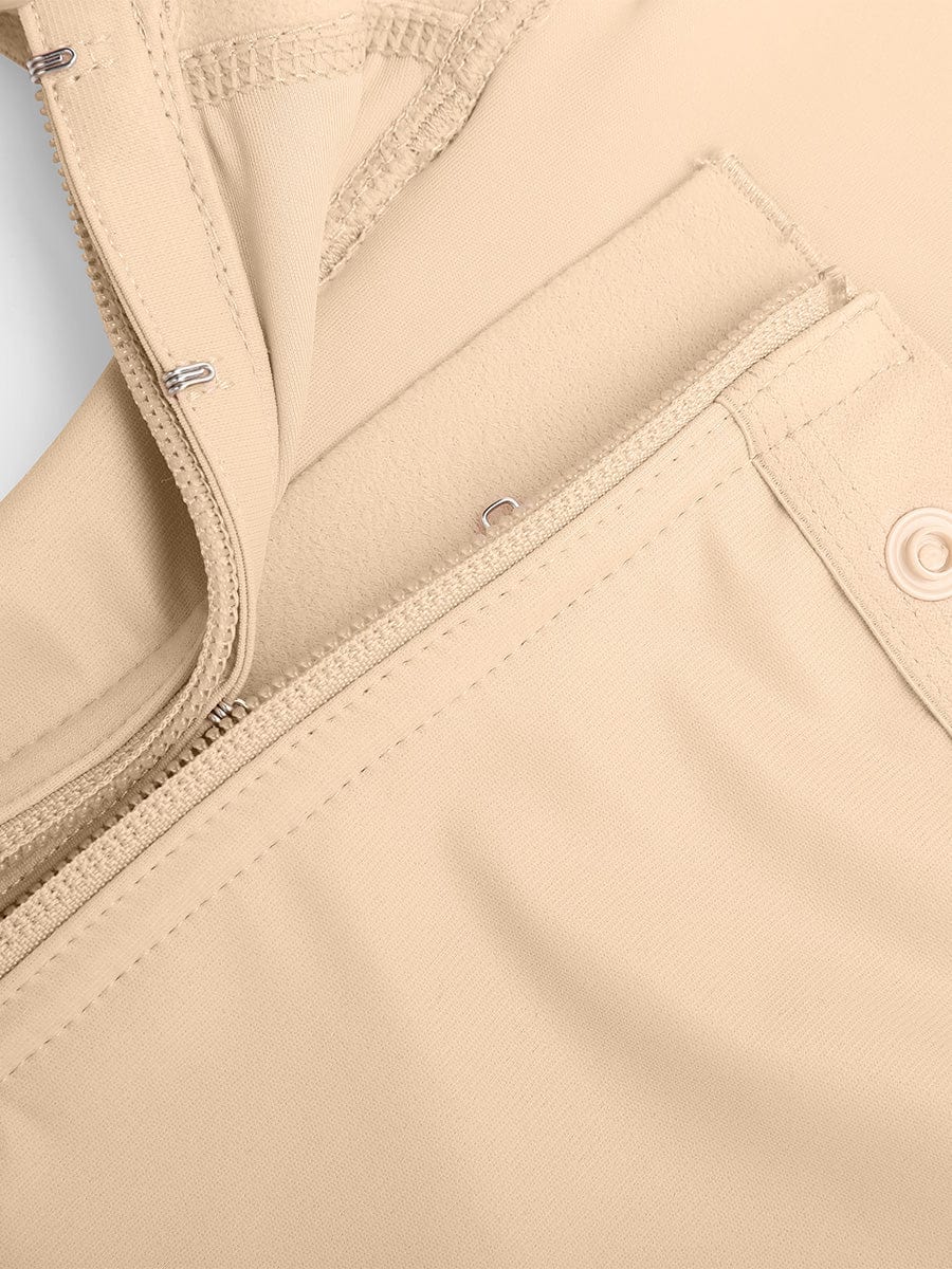 t-Operative Breast-Covering Side-Zip Body Shaper