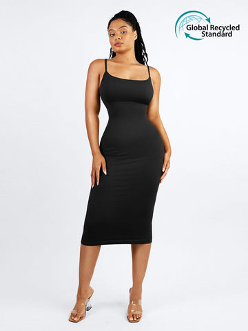 Seamless 360° Waist Control Midi Shaping Dress
