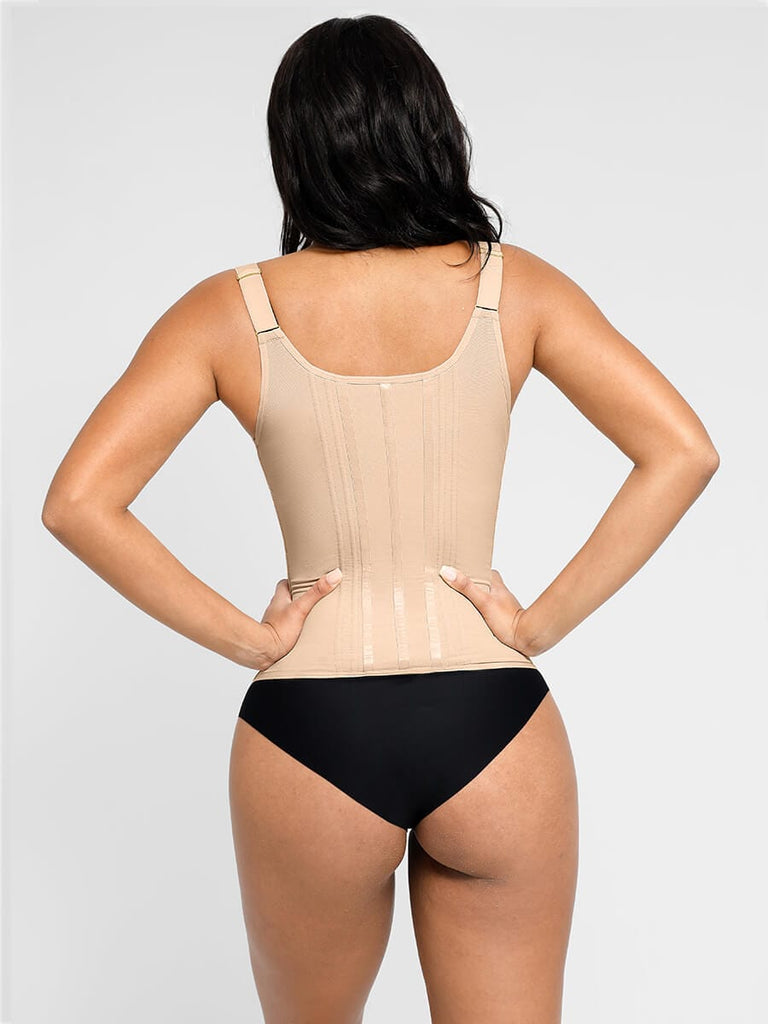 Built-in Steel Bone U-shaped Chest Support Waist Trainer Vest