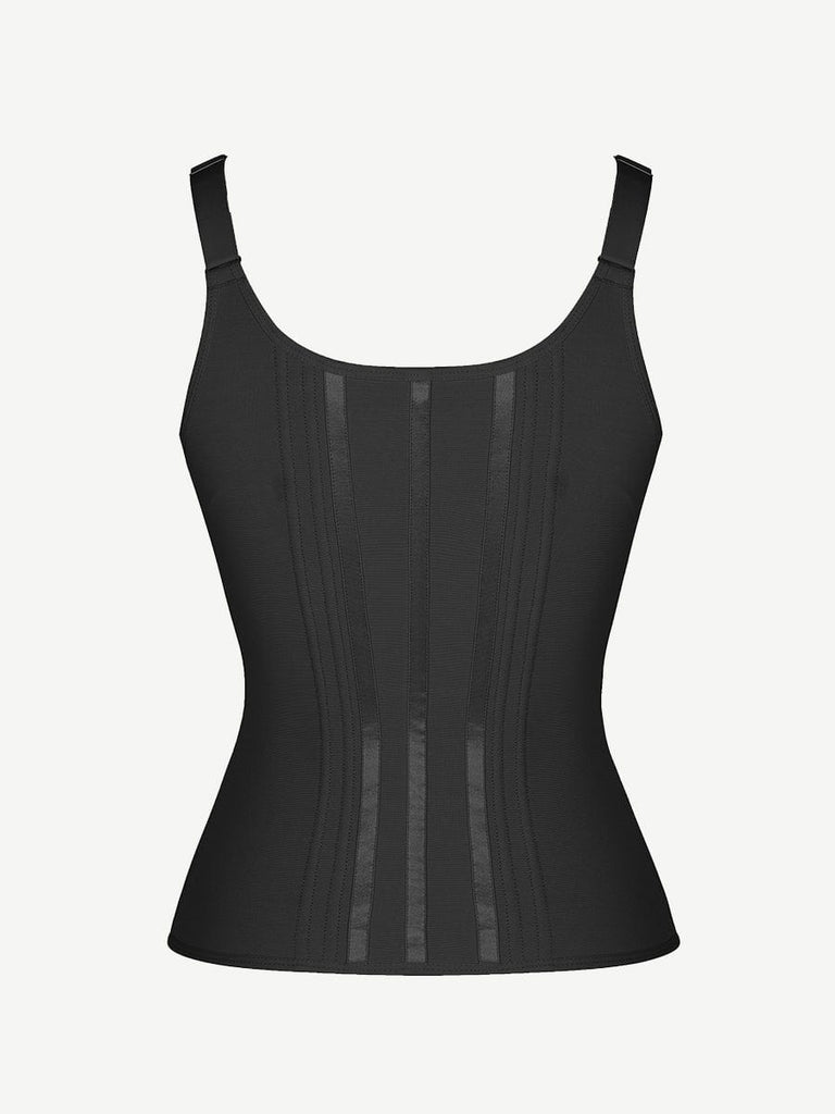 Built-in Steel Bone Girdle U-shaped Chest Support Waist Trainer Vest