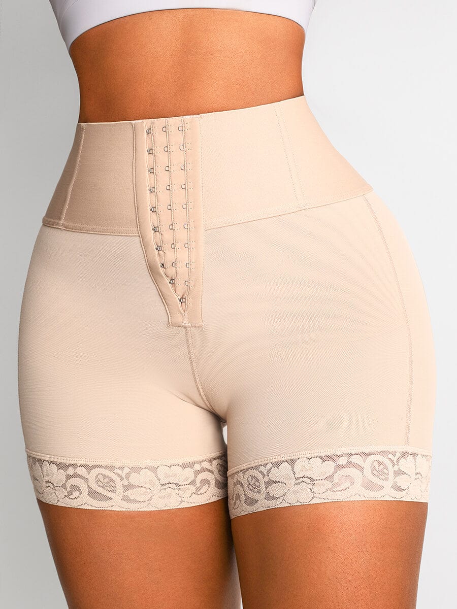Butt Lifter Tummy Control High Waisted Mid Thigh Shaper Shorts