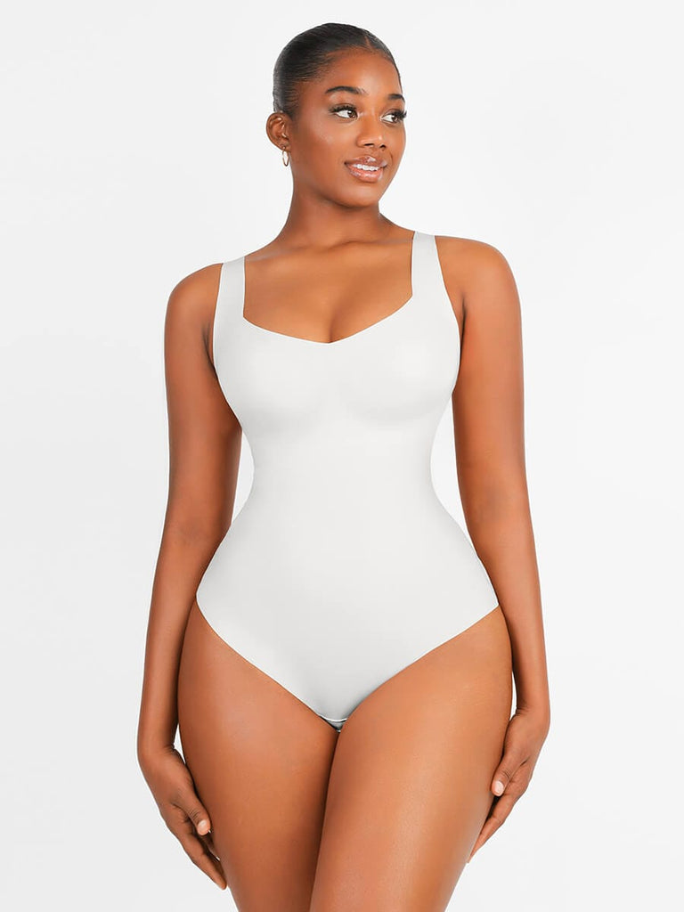 Wholesale V Neck Fit 3 in 1 Bodysuit Shapewear