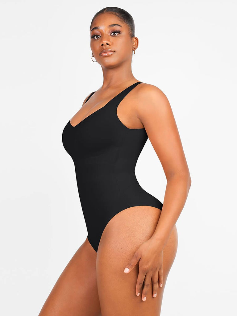 Wholesale V Neck Fit 3 in 1 Bodysuit Shapewear