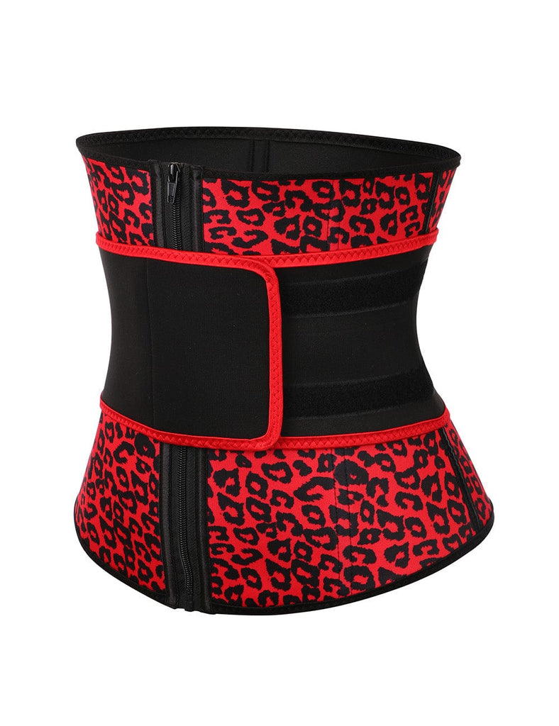 Wholesale Ventilate Neoprene Leopard Belt Big Size Waist Trainer Medium Compression