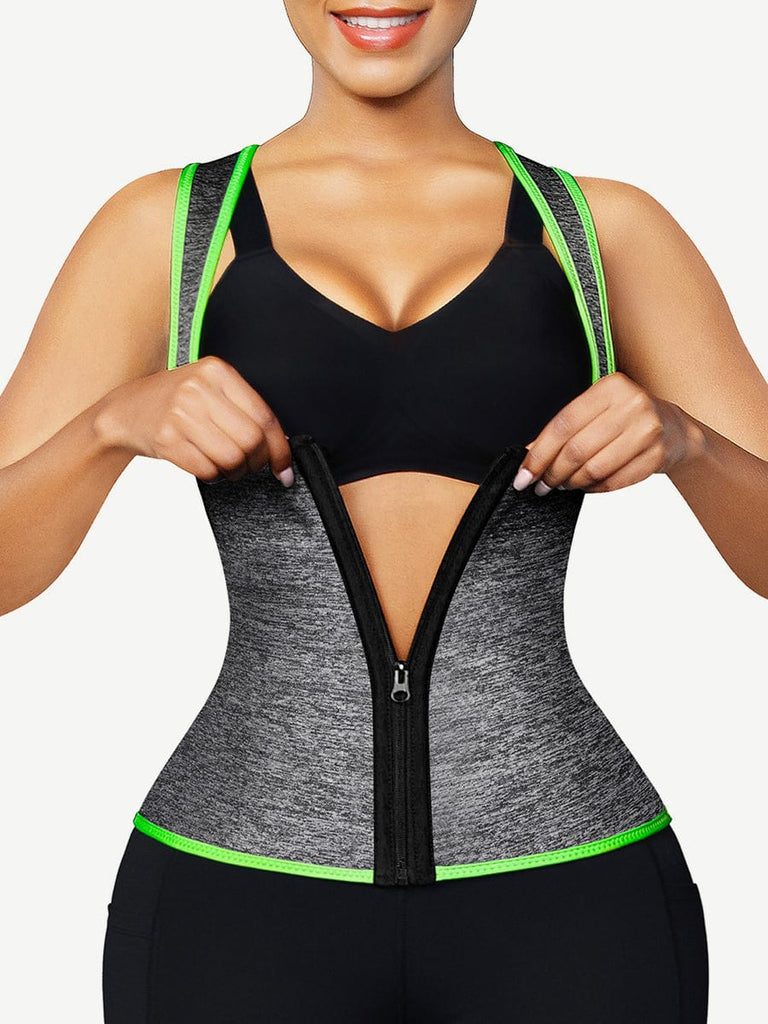 Wholesale Neoprene Waist Trainer Vest With Front Zipper Wholesale Online