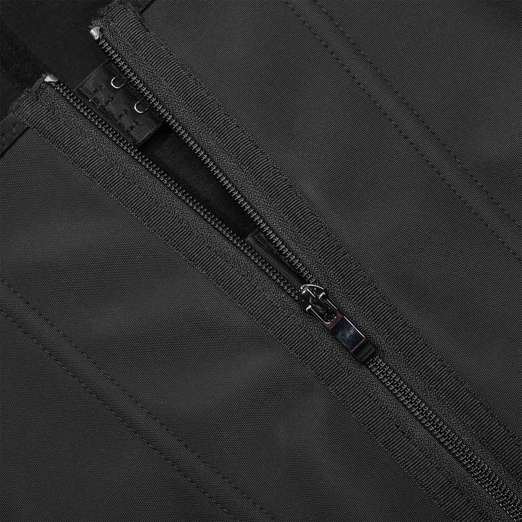 Wholesale Black Latex Waist Trainer Vest Double Belt YKK Zipper Custom Logo